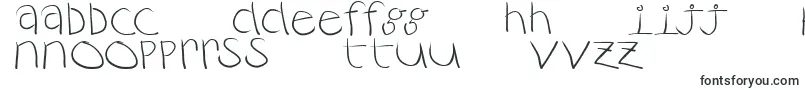 Rusticalligraphia-Schriftart – esperanto Schriften