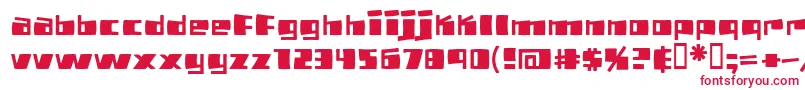 Pizzabot Font – Red Fonts