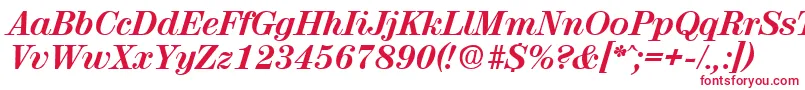 ValenciaBoldita Font – Red Fonts