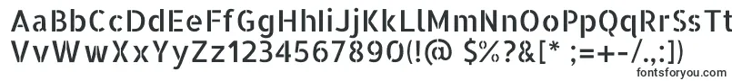 AllertastencilRegular Font – Fonts for Microsoft Office