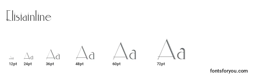 Elisiainline Font Sizes