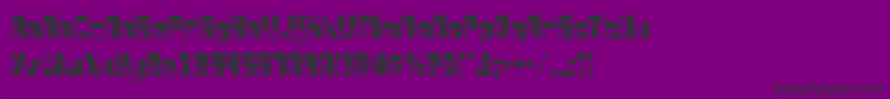 fuente Drosselmeyercond – Fuentes Negras Sobre Fondo Morado