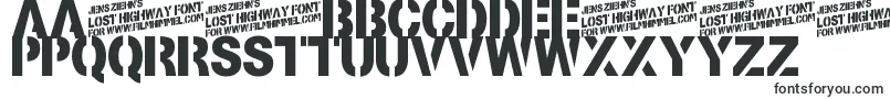 LostHighway-fontti – makedonian fontit