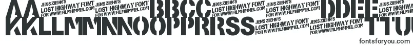 Más sobre la fuente LostHighway fuente LostHighway – fuentes lituanas