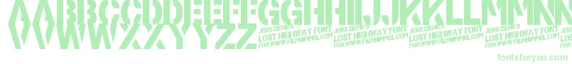LostHighway Font – Green Fonts