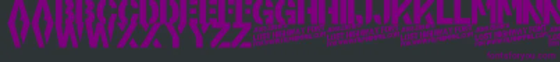 Подробнее о шрифте LostHighway Шрифт LostHighway – фиолетовые шрифты на чёрном фоне