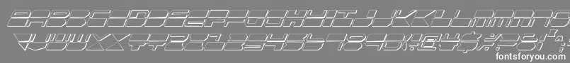 Qmarkcsi Font – White Fonts on Gray Background