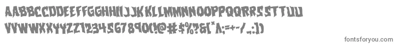 Vorvolakarotate Font – Gray Fonts on White Background