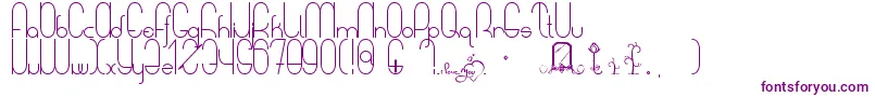 ASweetMelodyMyLady Font – Purple Fonts