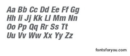 HelveticaLt87HeavyCondensedOblique-fontti