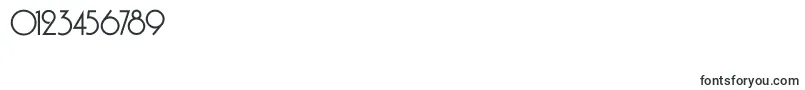 Curvi-Schriftart – Schriften für Zahlen und Nummern