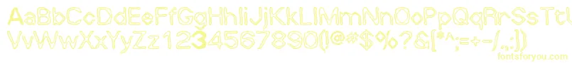 Whalw Font – Yellow Fonts