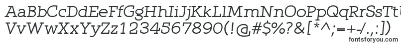 QlarendonItalic-fontti – OTF-fontit