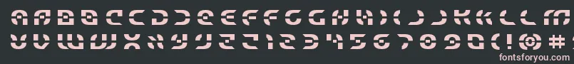 Starfightertitle Font – Pink Fonts on Black Background