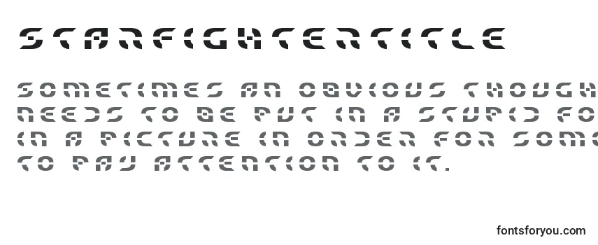 Starfightertitle Font