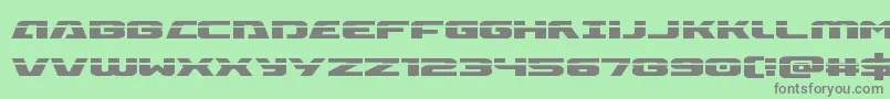 Iapetuslaser Font – Gray Fonts on Green Background