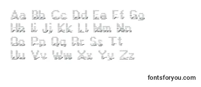 Шрифт Display3Dotf