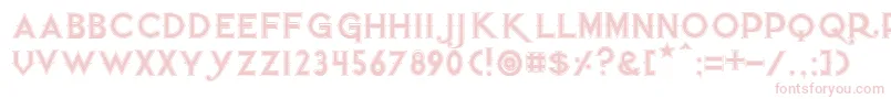 Quietthiefoutlinedwide Font – Pink Fonts