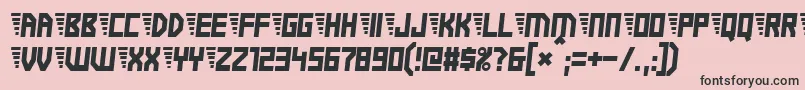 More about Electricboots Font Electricboots Font – Black Fonts on Pink Background