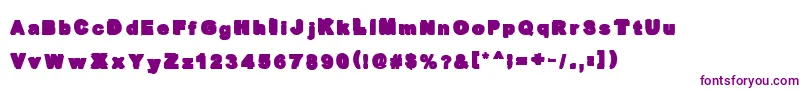 OverprintBlack Font – Purple Fonts
