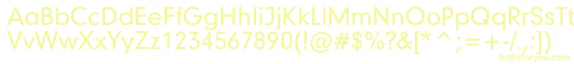 GarciaLight Font – Yellow Fonts