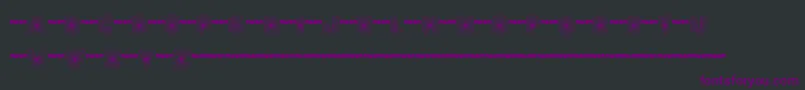 Ftactprogdemo Font – Purple Fonts on Black Background