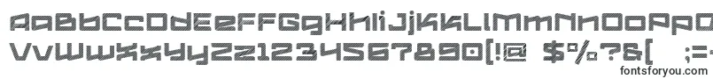 Шрифт LogofontikStripes4f – научно-фантастические шрифты