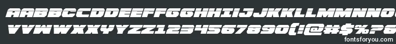 Bummerlaserital Font – White Fonts