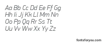 PfdindisplayproLightitalic Font