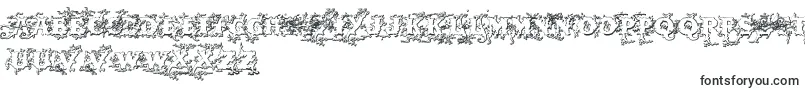 Darkwoodbeveled-Schriftart – friesische Schriften