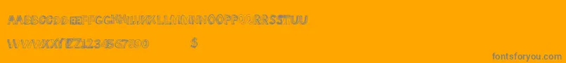 Подробнее о шрифте Somelines Шрифт Somelines – серые шрифты на оранжевом фоне