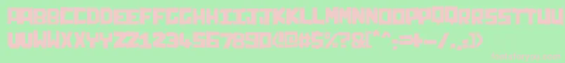 Lisätietoja Chunq-fontista Chunq-fontti – vaaleanpunaiset fontit vihreällä taustalla