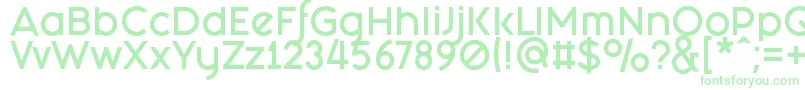 FashionFetishBold Font – Green Fonts on White Background