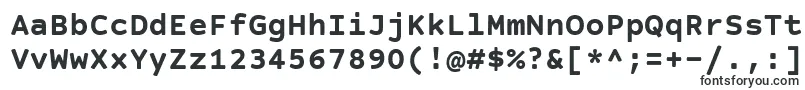 CourierPrimeSansBold Font – Fonts for Logos