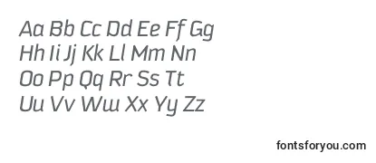 KautivaprocItalic Font