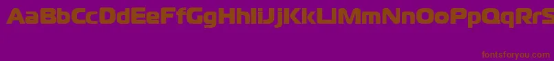 fuente CgoMagistralBlackCyrillic – Fuentes Marrones Sobre Fondo Morado