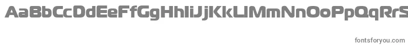 CgoMagistralBlackCyrillic-fontti – harmaat kirjasimet valkoisella taustalla