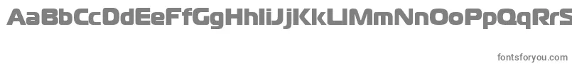 Czcionka CgoMagistralBlackCyrillic – szare czcionki na białym tle