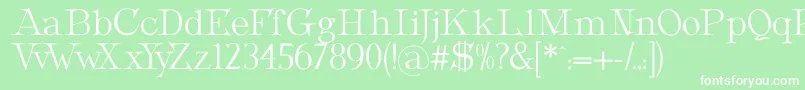 More about MetropolianDisplay Font MetropolianDisplay Font – White Fonts on Green Background