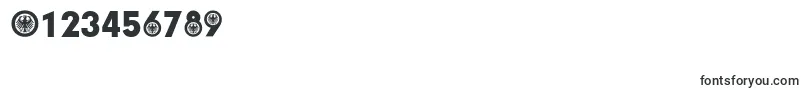 GermanParticipants Font – Fonts for Numbers and Digits