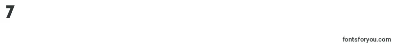 GermanParticipants Font – Fonts for Digit 7