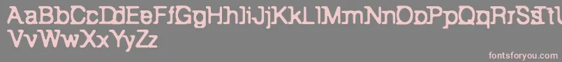 BackToBay6 Font – Pink Fonts on Gray Background