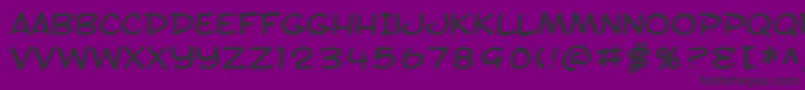Saiba mais sobre a fonte SfToontimeExtended Fonte SfToontimeExtended – fontes pretas em um fundo violeta