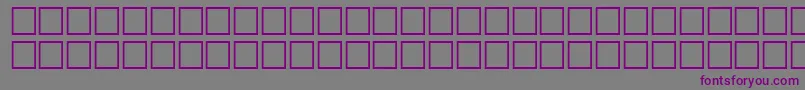 Шрифт HeshamNormal – фиолетовые шрифты на сером фоне