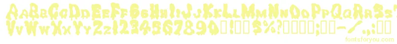 Drippinggoo Font – Yellow Fonts