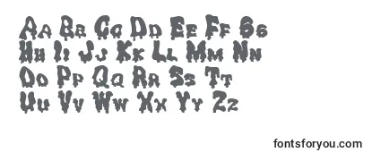 Обзор шрифта Drippinggoo