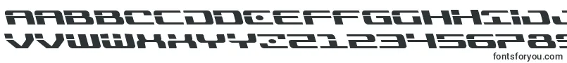 Шрифт Troopersexpandleft – формы шрифтов