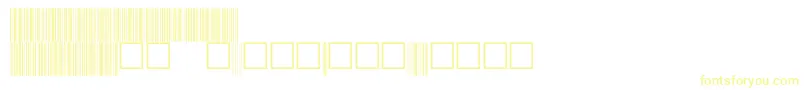 V100029 Font – Yellow Fonts on White Background