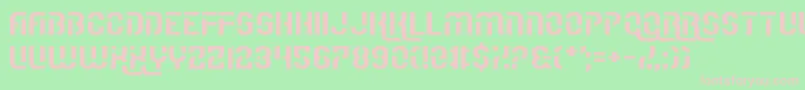 fuente IReallyReallyReallyReallyReallyReallyLikeFonts – Fuentes Rosadas Sobre Fondo Verde