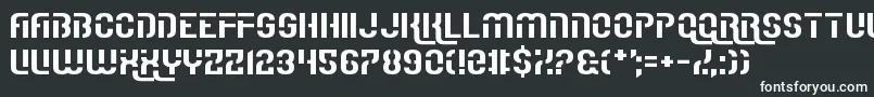 Czcionka IReallyReallyReallyReallyReallyReallyLikeFonts – białe czcionki